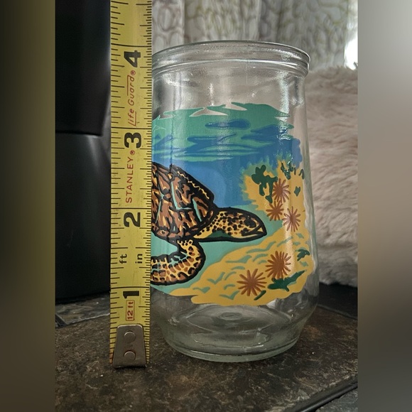 Vintage 90s Welch’s World Wildlife Fund Collector Jar. 4”tall. Perfect graphics. - Picture 4 of 8